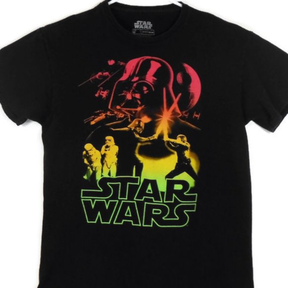 Star Wars Darth Vader Black Graphic T- Shirt - S - Picture 4 of 8